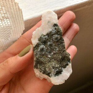 Apophyllite Included Calcite Slab